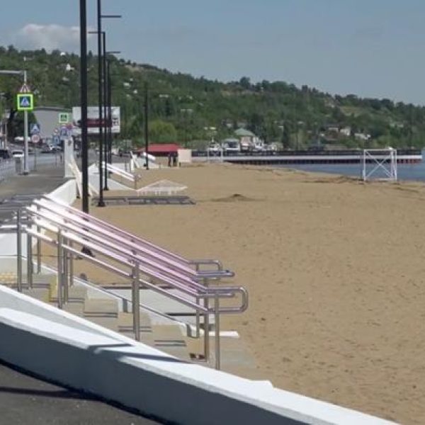 ⛱️🌊За неделю до открытия нового пляжа в Затоне